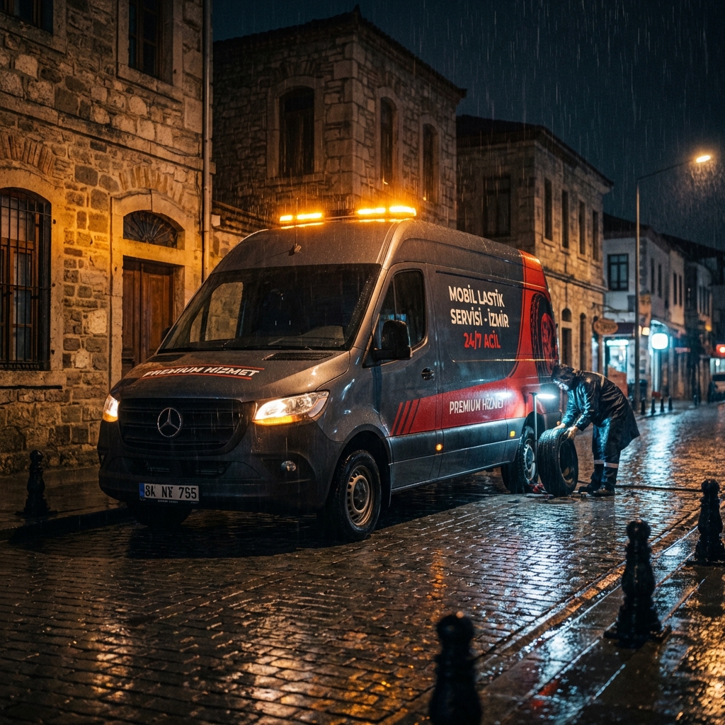 Gece nöbetçi lastikçi hizmeti